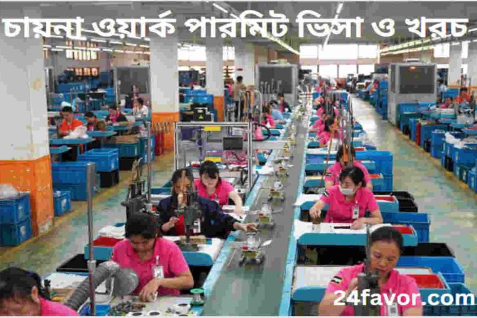 চায়না ওয়ার্ক পারমিট ভিসা ও খরচ